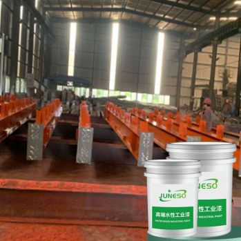 Water-based alkyd rust preventive paint