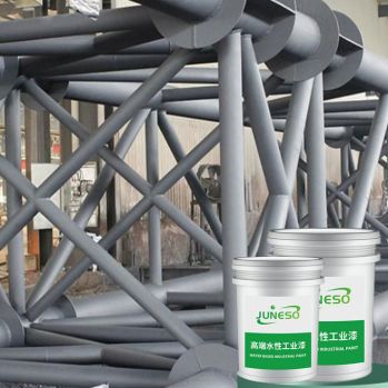 Water based steel structure protective paint
